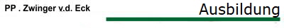 Ausbildung