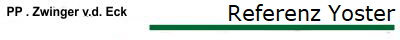 Referenz Yoster