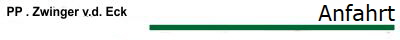Anfahrt