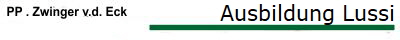 Ausbildung Lussi